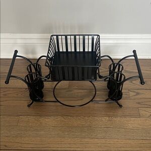 Gourmet Basics Band & Stripe Buffet Caddy